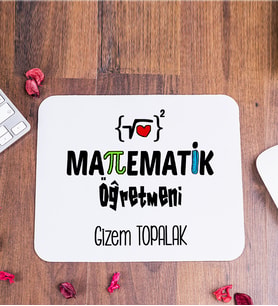 Matematik Öğretmeni Mouse Pad