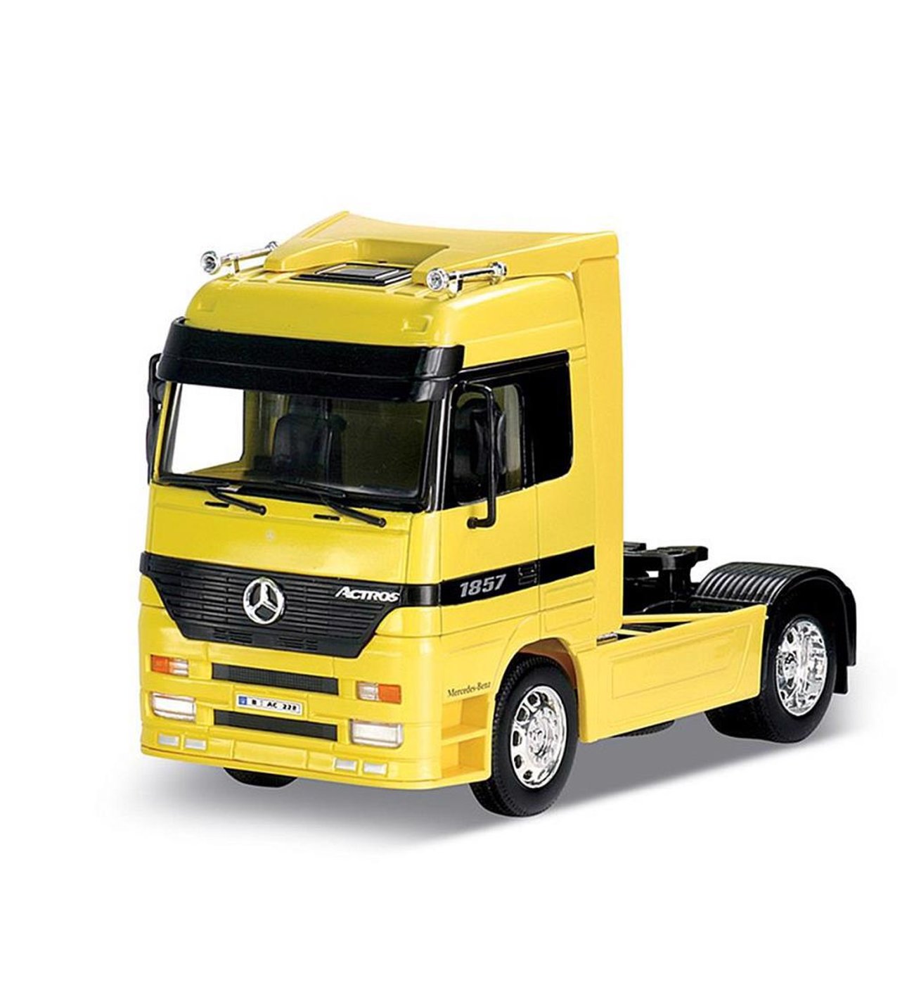 ミニカー Welly Mercedes-Benz Actros 1:32 Welly 1:32 Mercedes-Benz Actros 4 Teker Tır