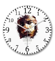I Am Legend Robert Neville Duvar Saati Bombeli Gercek Cam