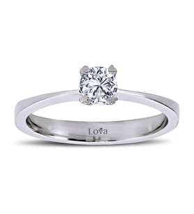 Lova G Renk 0,33 Karat Pırlanta Tektaş Yüzük - 1030059