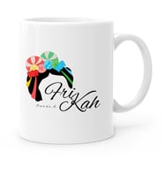 BK Gift Kişiye Özel Frida Kahlo Beyaz Kupa Bardak  3