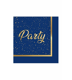 PARTY LACİVERT PEÇETE 20'Lİ