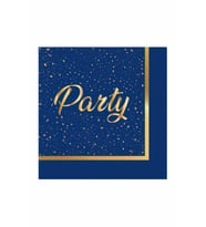 PARTY LACİVERT PEÇETE 20'Lİ