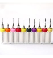 SCHULZZ 10 PARÇA 0.20 MM 1.10 MM MATKAP UCU KARBÜR DELME MİKRO (Karışık)