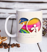 BK Gift Kişiye Özel 2024 Mutlu Yıllar Beyaz Kupa Bardak-11