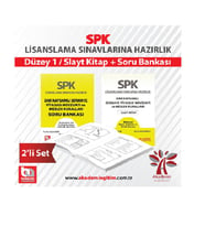 SPK Dar Kapsamlı Slayt+ Soru Bankası 2'li Set