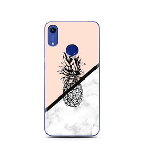 Ananas Tasarım Süper Şeffaf Silikon Telefon Kılıfı Huawei Honor 8A 