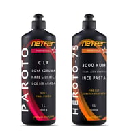 Netfer 2'li İnce Pasta Cila Set - 2x1 L