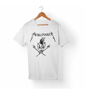 Metallica Çocuk Beyaz Tişört