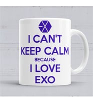 Exo I Cant Keep Calm  Kupa  Bardak Porselen