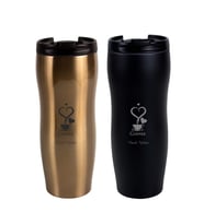 İsme Özel Şık Tasarımlı Elegance Çelik Termos 430 ML M2 (Siyah)