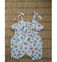 Kız Bebek Omuzu Açık  Elbise