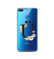 Papatya Harf Tasarım Süper Şeffaf Silikon Telefon Kılıfı Huawei Honor 9 Lite Ü-H