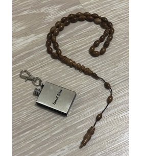 Babalar Gününe Özel Mevlevi Halkalı Kuka Tespih ve Zippo Kibrit
