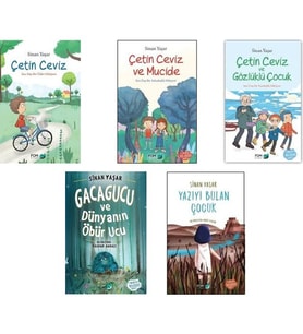 Fom Kitap Sinan Yaşar 5 Kitap Set - Çetin Ceviz - Çetin Ceviz Ve Mucide