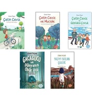 Fom Kitap Sinan Yaşar 5 Kitap Set - Çetin Ceviz - Çetin Ceviz Ve Mucide