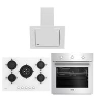 Altus Üçlü Beyaz Ankastre Set ALA 133 W Fırın 176 GWD Ocak 530 W Davlumbaz