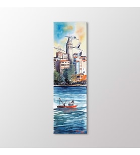 Arty Tablo Suluboya, Galata Kulesi Tablo (Karışık)