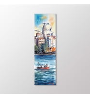Arty Tablo Suluboya, Galata Kulesi Tablo (Karışık)