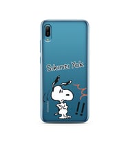 Snoopy Tasarımlı Süper Şeffaf Silikon Telefon Kılıfı Huawei Y6 2019