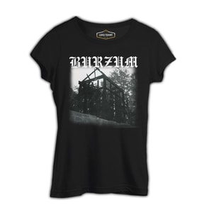 Burzum - Aske Siyah Kadın Tshirt