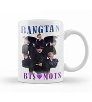 Bts  Mots Bangtan Kupa Bardak Porselen