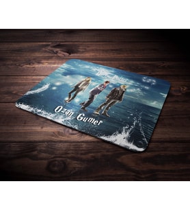 Kişiye Özel Harry Potter Temalı Hermione Ron ve Harry Tasarımlı Mouse Pad (Renksiz)