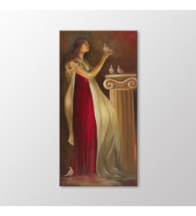 Arty Tablo Güvercinler Tablo (Karışık)