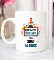 Bilgisayar Öğretmeni Kupa Bardak