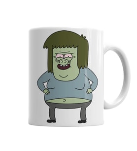 Regular Show Muscleman Kupa Bardak Porselen