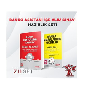 Banko Asistanı Sınavlarına Hazırlık 2'liSet