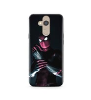 Örümcek Adam Tasarım Süper Şeffaf Silikon Telefon Kılıfı General Mobile GM8
