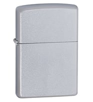 Zippo Çakmak Reg Satin Chrome 205-009786 (Gri)