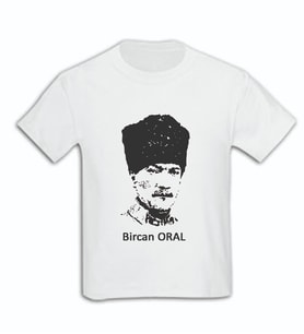 Kişiye Özel 10 Kasım Tasarımlı Bayan Tişört