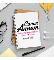 Canım Annem Defteri Kişiye Özel