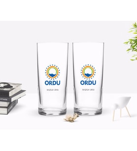 BK Gift Kişiye Özel Renkli Baskılı Ordu Tasarımlı Turistik İkili Rakı Bardağı Seti-1 (Beyaz)
