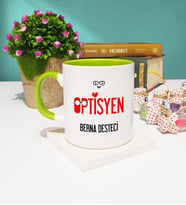 Optisyen Kupa Bardak Yeşil