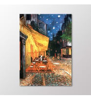 Arty Tablo Café Terrace at Night, 1888 Tablo (Karışık)