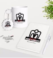 BK Gift Kişiye Özel Okul Müdür Yardımcısı Kupa Anahtarlık Beyaz Defter Kalem Hediye Seti-1 (Model 1)
