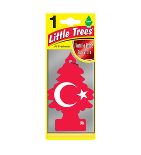 Little Trees TÜRK Bayrağı Vanilya Aromalı Asma Oto Kokusu (Karışık)