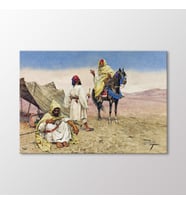Arty Tablo A Desert Encampment Tablo (Karışık)