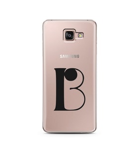 Samsung A7 (2016) Harf Tasarımlı Telefon Kılıfı B-Harfi 