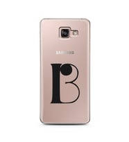 Samsung A7 (2016) Harf Tasarımlı Telefon Kılıfı B-Harfi 