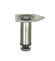 Paslanmaz Metal Mobilya Ayağı 32mm (4 Adet) 20 CM