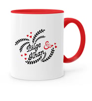 BK Gift Kişiye Özel Sevgililer Günü Temalı Kırmızı Kupa Bardak  31