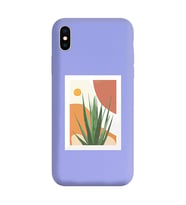 Lila Lansman Telefon Kılıfı Iphone Xs Max