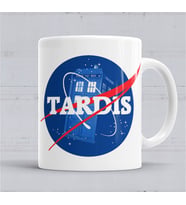 Dostor Who Nasa Tardıs  Kupa Bardak  Porselen