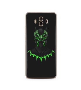 Black Panter Tasarım Süper Şeffaf Silikon Telefon Kılıfı Huawei Mate 10 Pro 