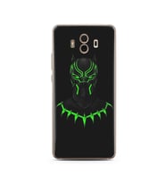 Black Panter Tasarım Süper Şeffaf Silikon Telefon Kılıfı Huawei Mate 10 Pro 