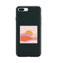 Siyah Lansman Telefon Kılıfı Iphone 8 Plus